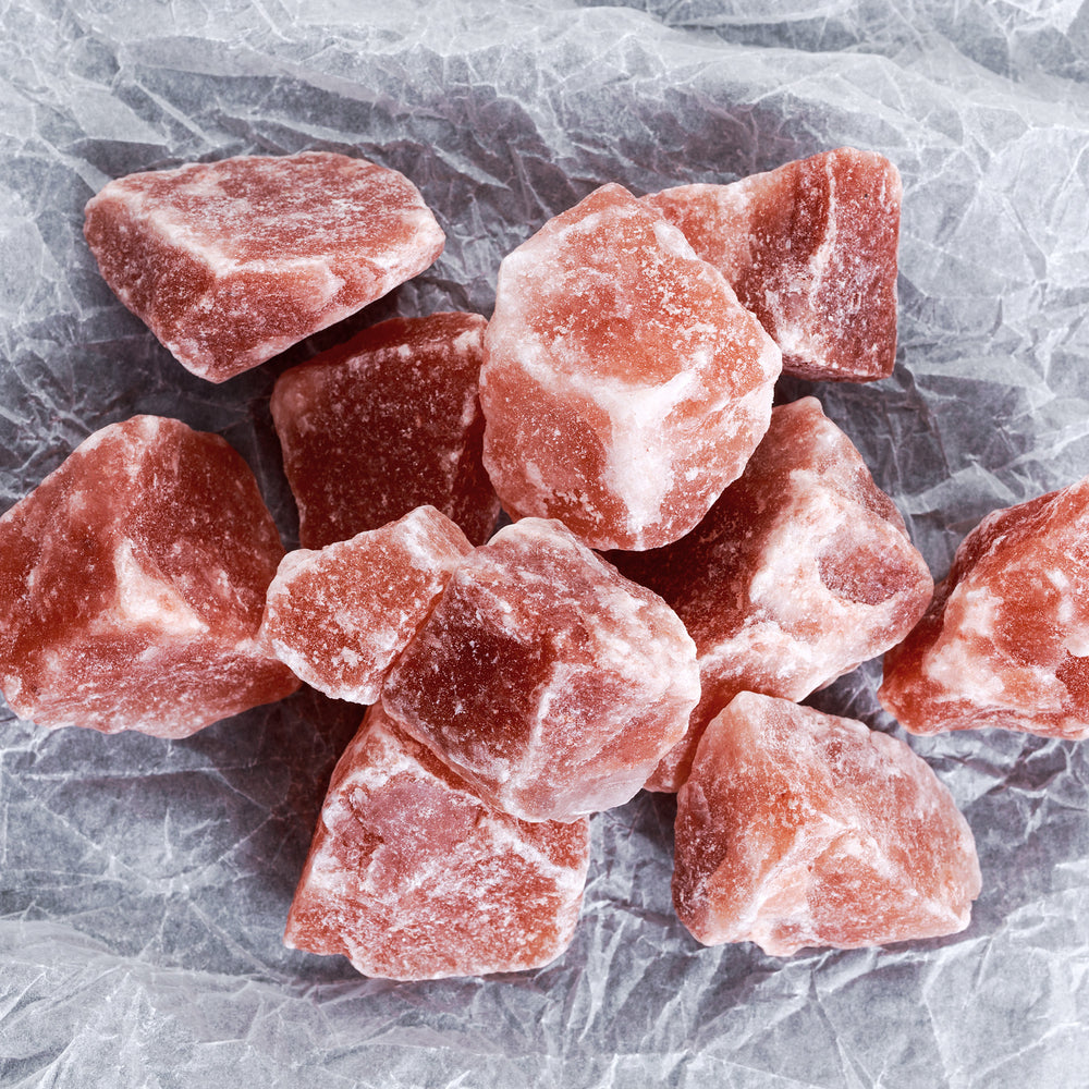 
                  
                    Load image into Gallery viewer, The Spice Lab Pink Himalayan Medium Salt Stones- Pure Crystal - 2 Pound
                  
                