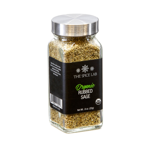 Organic Rubbed Sage - 2 oz French Jar - 5467 – The Spice Lab