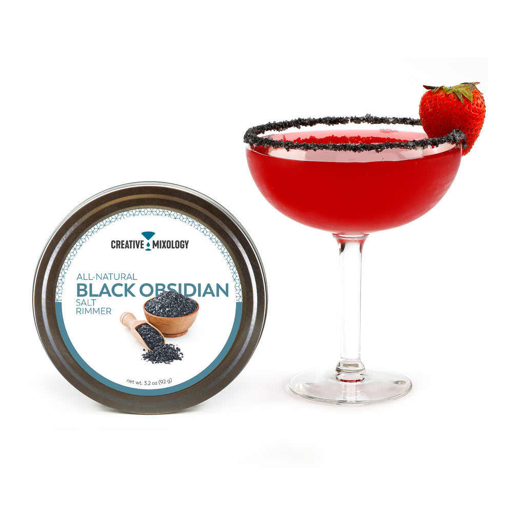 Black Obsidian Salt Cocktail Rimmer