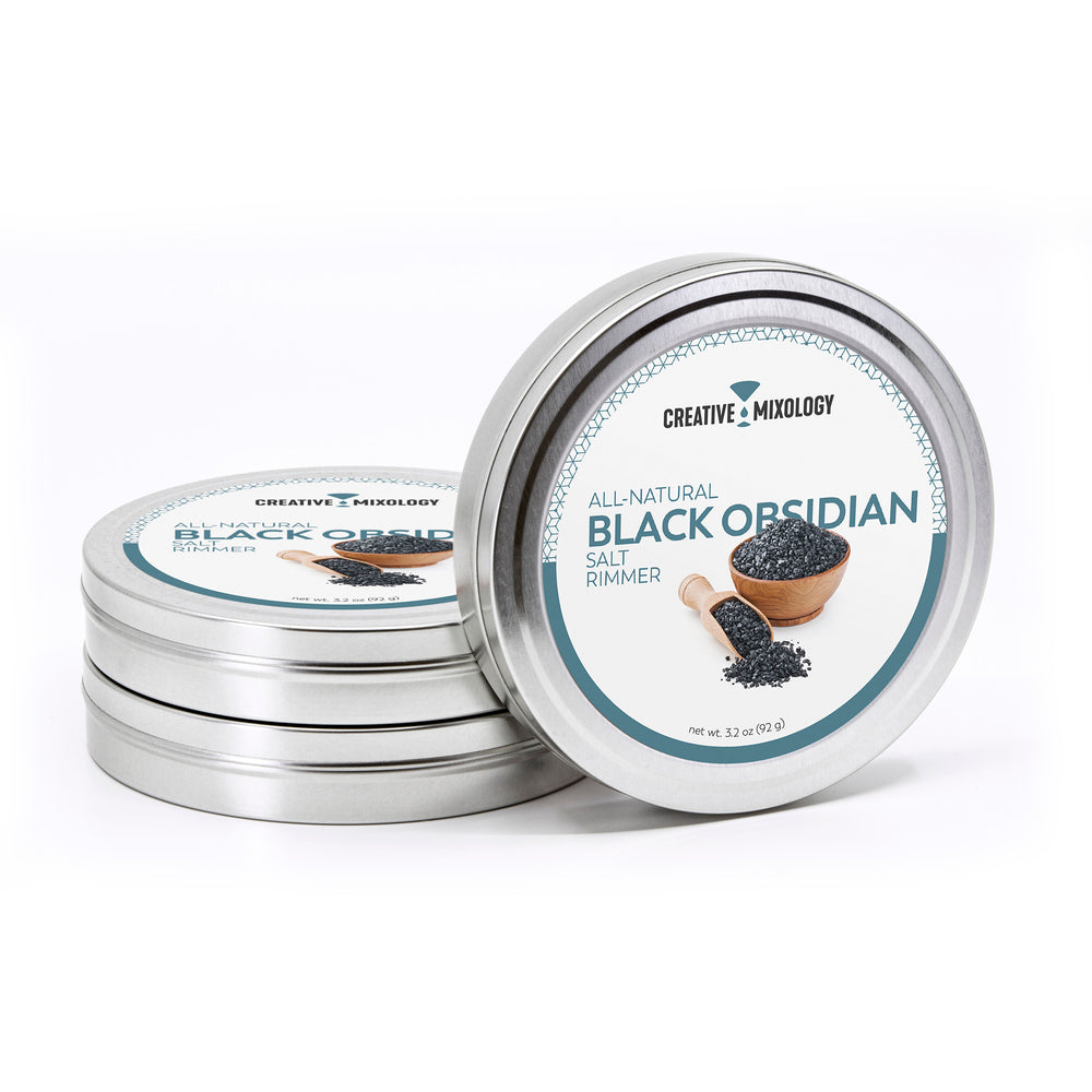 All-Natural Black Obsidian Salt Cocktail Rimmer – The Spice Lab