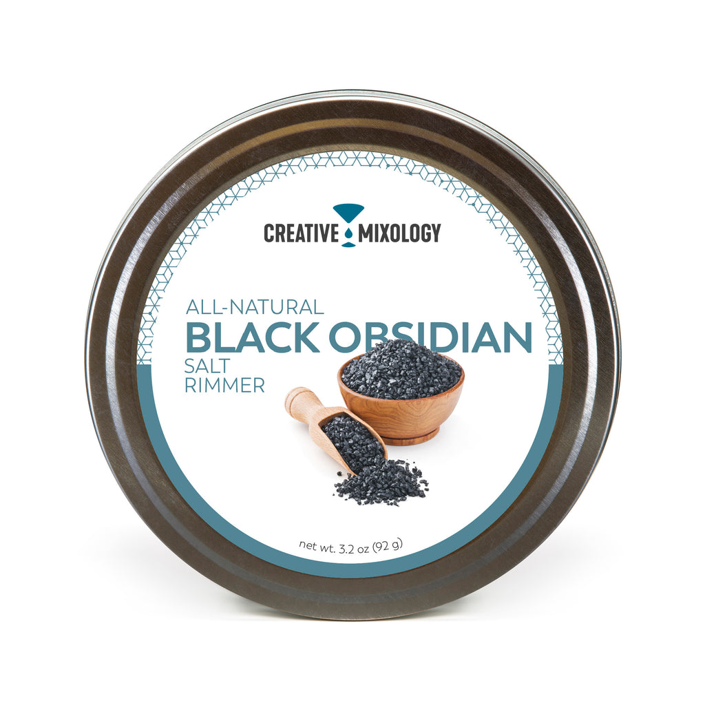All-Natural Black Obsidian Salt Cocktail Rimmer
