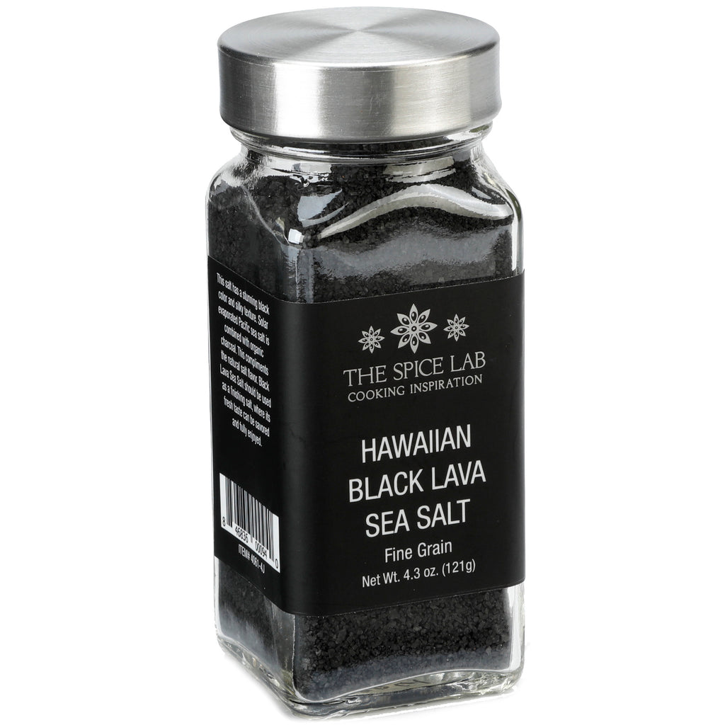 Hawaiian Black Lava Salt (Fine Grain)