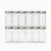 12 Pack - Empty French Glass Jars