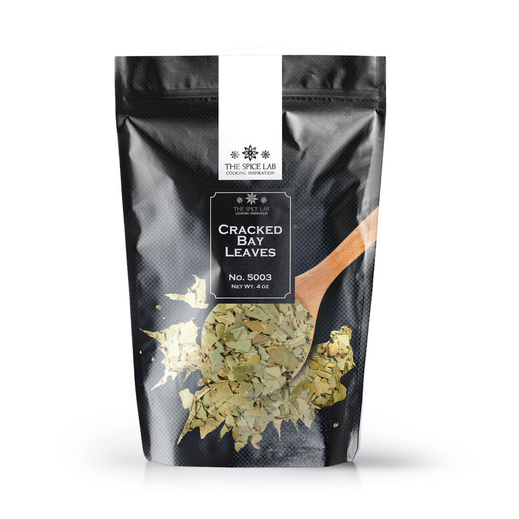 The Spice Lab Cracked Bay Leaves - Gluten-Free Non-GMO All Natural Spice - 5003