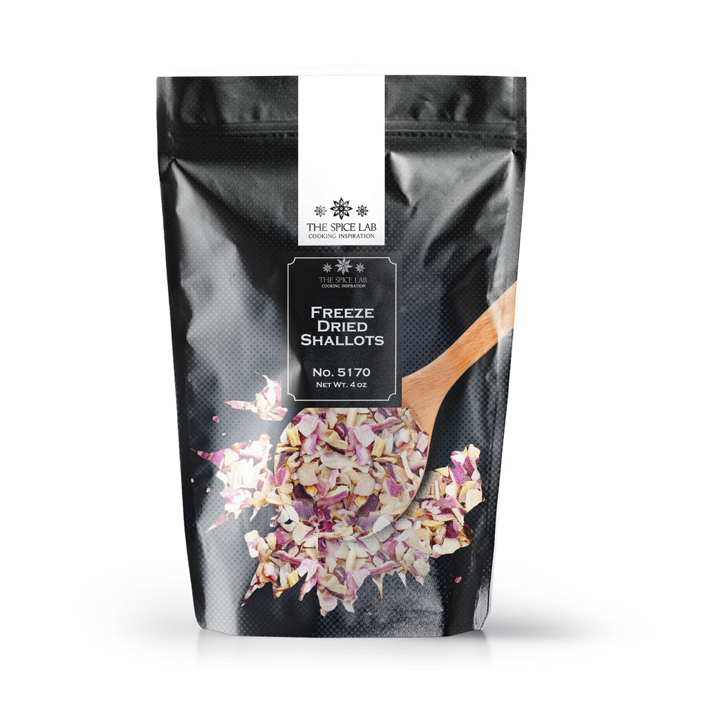 The Spice Lab - Freeze Dried Shallots - All Natural Kosher Non GMO Gluten Free Spice - 5170