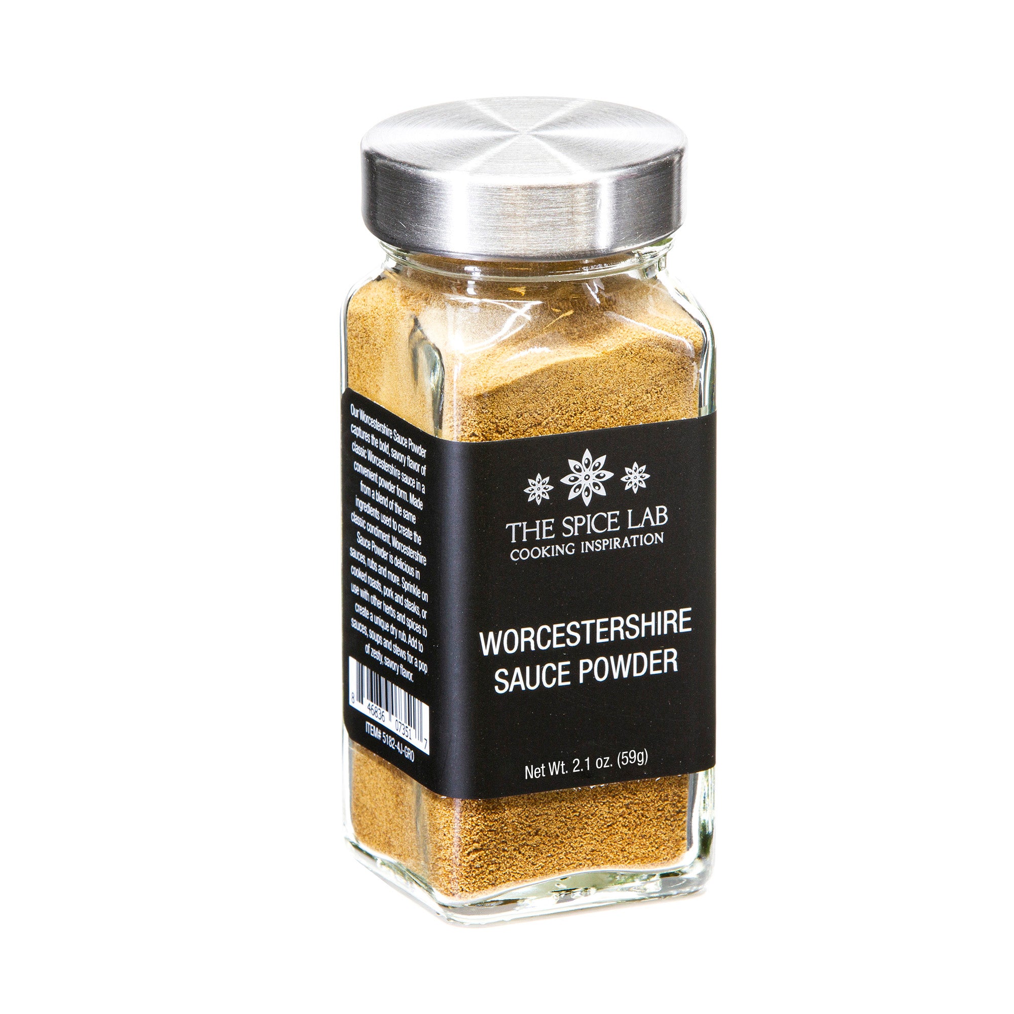 The Spice Lab Worcestershire Powder - Made from Real Dehydrated Worces
