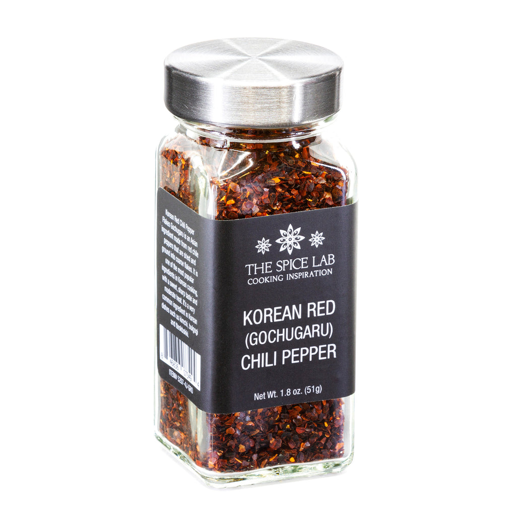 The Spice Lab Korean Red Chili Pepper Flakes (Gochugaru) Kosher Gluten-Free Non-GMO - 5207
