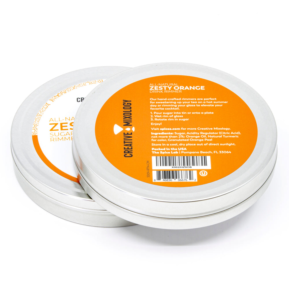 Zesty Orange Sugar Cocktail Rimmer – The Spice Lab