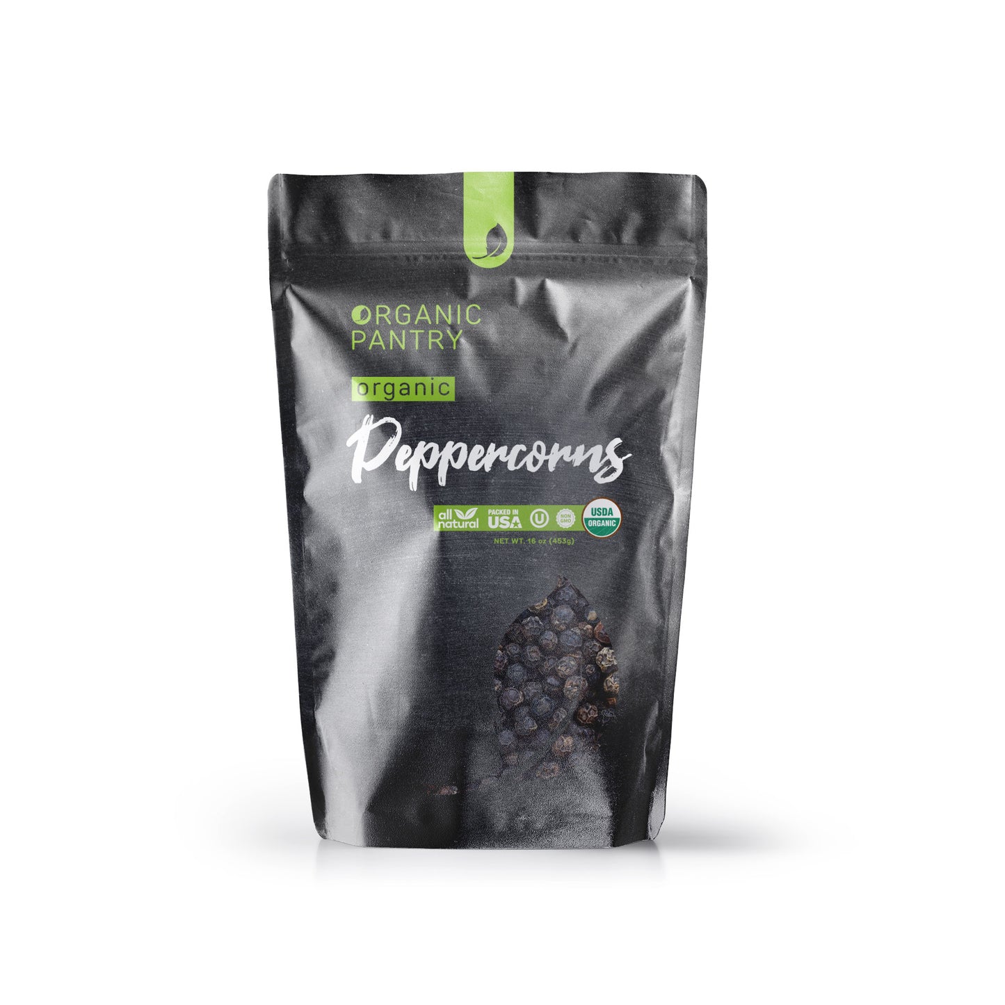 Organic Black Tellicherry Peppercorns (Whole)