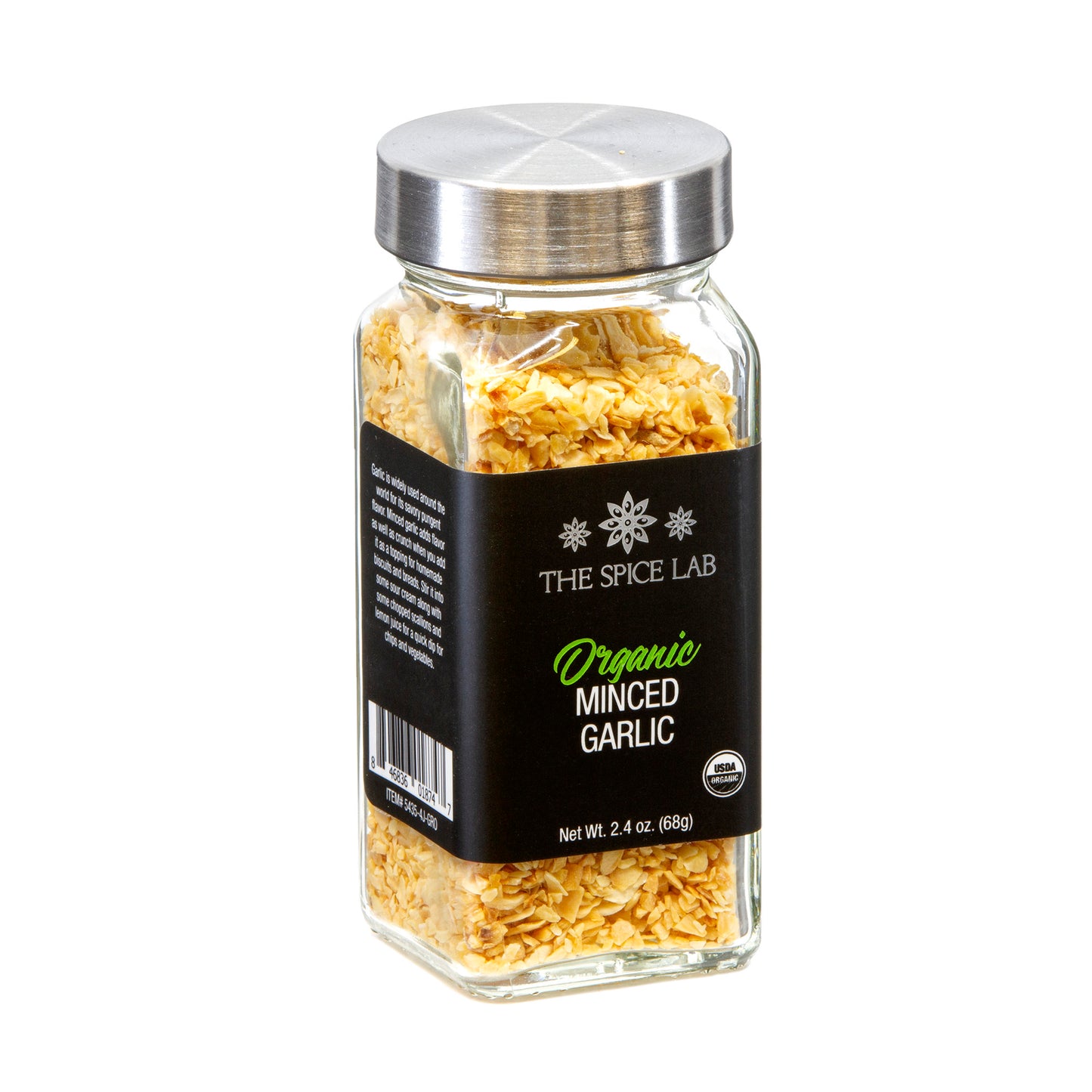 Organic Minced Garlic