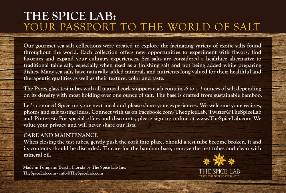 
                  
                    Load image into Gallery viewer, The Spice Lab Sea Gourmet Salt Sampler Collections - Salt &amp;amp; Seasoning Gift Sets
                  
                