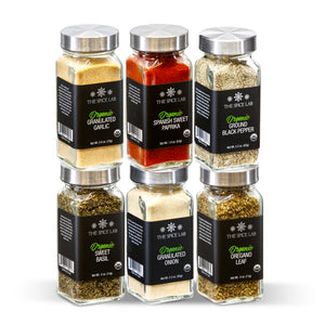 
                  
                    Load image into Gallery viewer, The Spice Lab Organic Starter Spice Set No. 1 (6) - 2230
                  
                