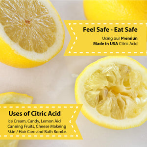 
                  
                    Load image into Gallery viewer, The Spice Lab USA Made Premium Food Grade Citric Acid  - Perfect for Bath Bombs  Kosher Gluten-Free Non-GMO All Natural
                  
                