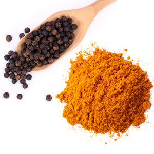 
                  
                    Load image into Gallery viewer, Turmeric Powder &amp;amp; Black Pepper Blend
                  
                