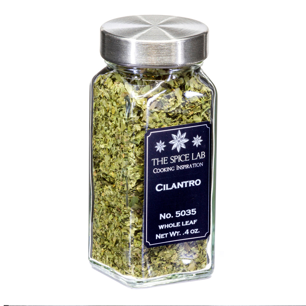 
                  
                    Load image into Gallery viewer, The Spice Lab Whole Leaf Cilantro Spice - All Natural Kosher Non GMO Gluten Free Spice - 5035
                  
                