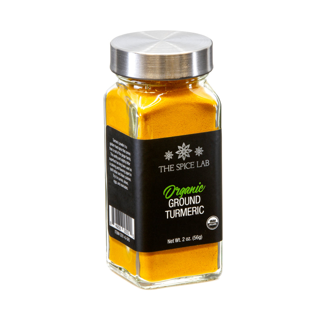 Organic Ground Turmeric - 2 oz French Jar - 5281