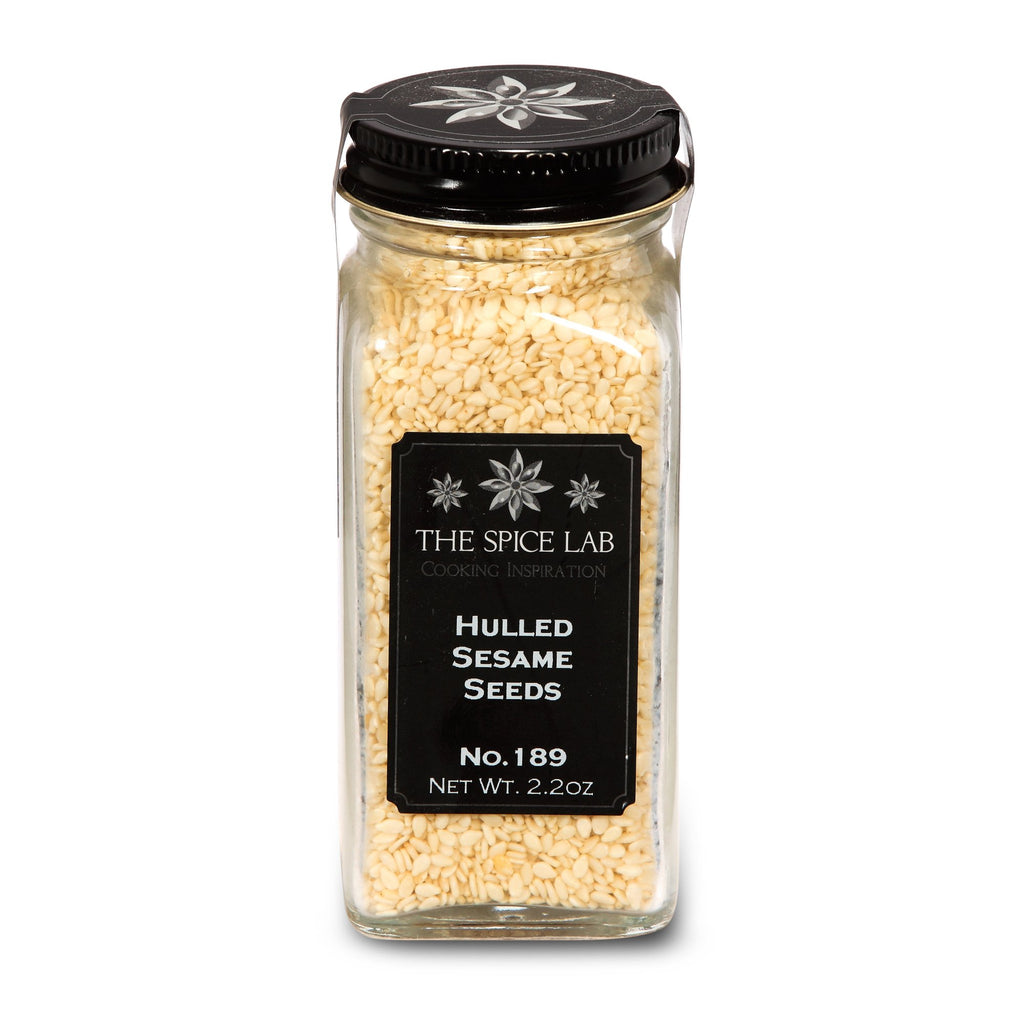 The Spice Lab Hulled Sesame Seeds - Kosher Gluten-Free Non-GMO All Natural Seeds - 5189
