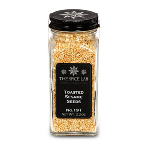 
                  
                    Load image into Gallery viewer, The Spice Lab Toasted Sesame Seeds - Kosher Gluten-Free Non-GMO All Natural Seeds - 5191
                  
                
