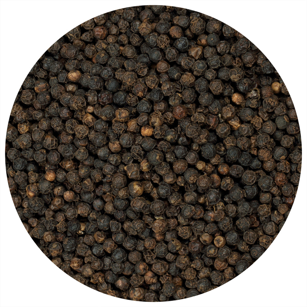 Organic Whole Black Tellicherry Peppercorns