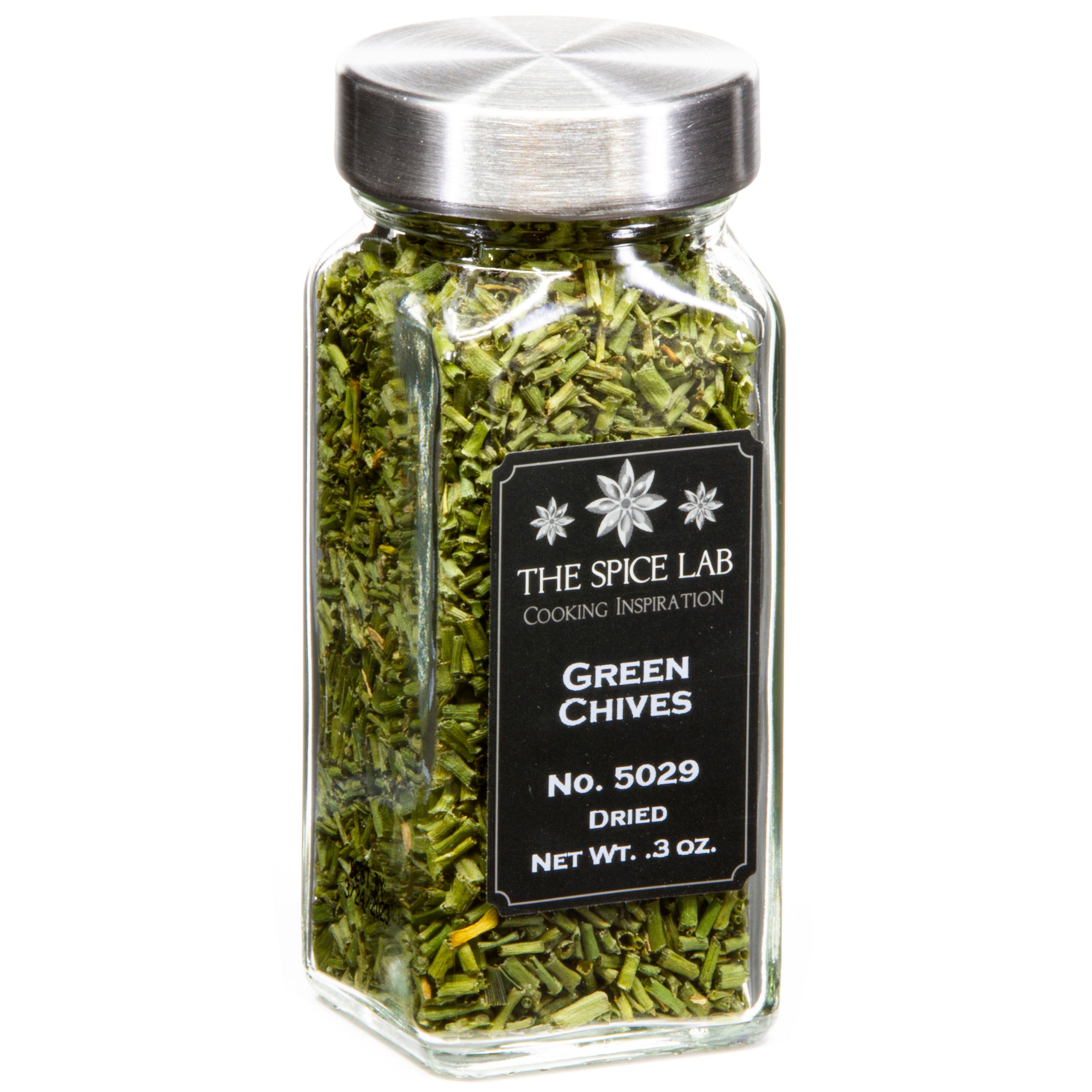 The Spice Lab Dried Green Chives / Dehydrated Green Onion - Kosher Non