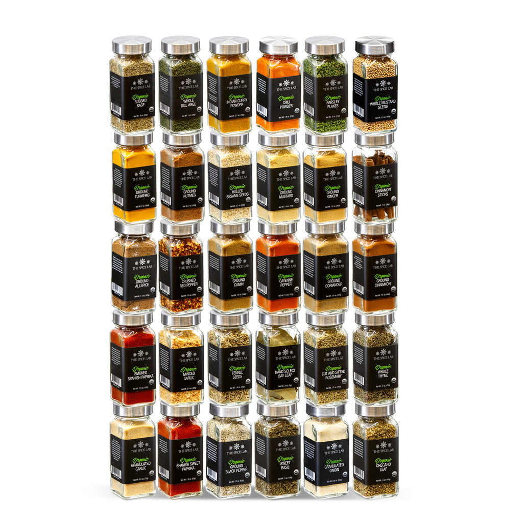 The Spice Lab Organic Spice Complete Collection No. 5 (30)- 2234