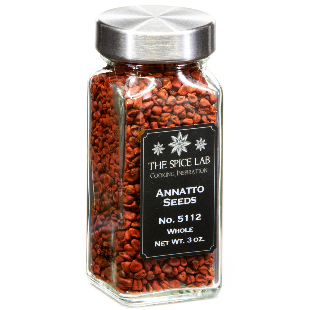 The Spice Lab Whole Annatto Seeds - Kosher Gluten-Free Non-GMO All-Natural Spice - 5112