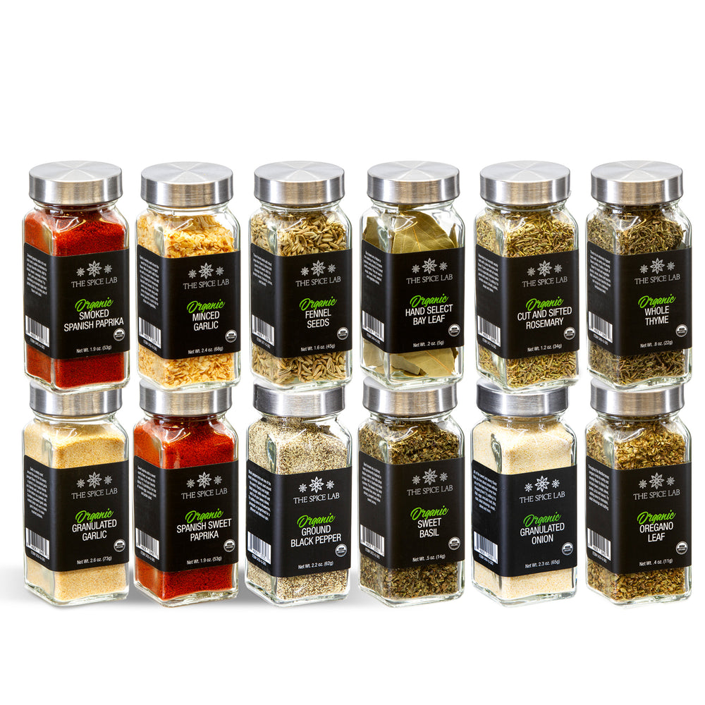 The Spice Lab Organic Spice Set No. 2 (12) - 2231
