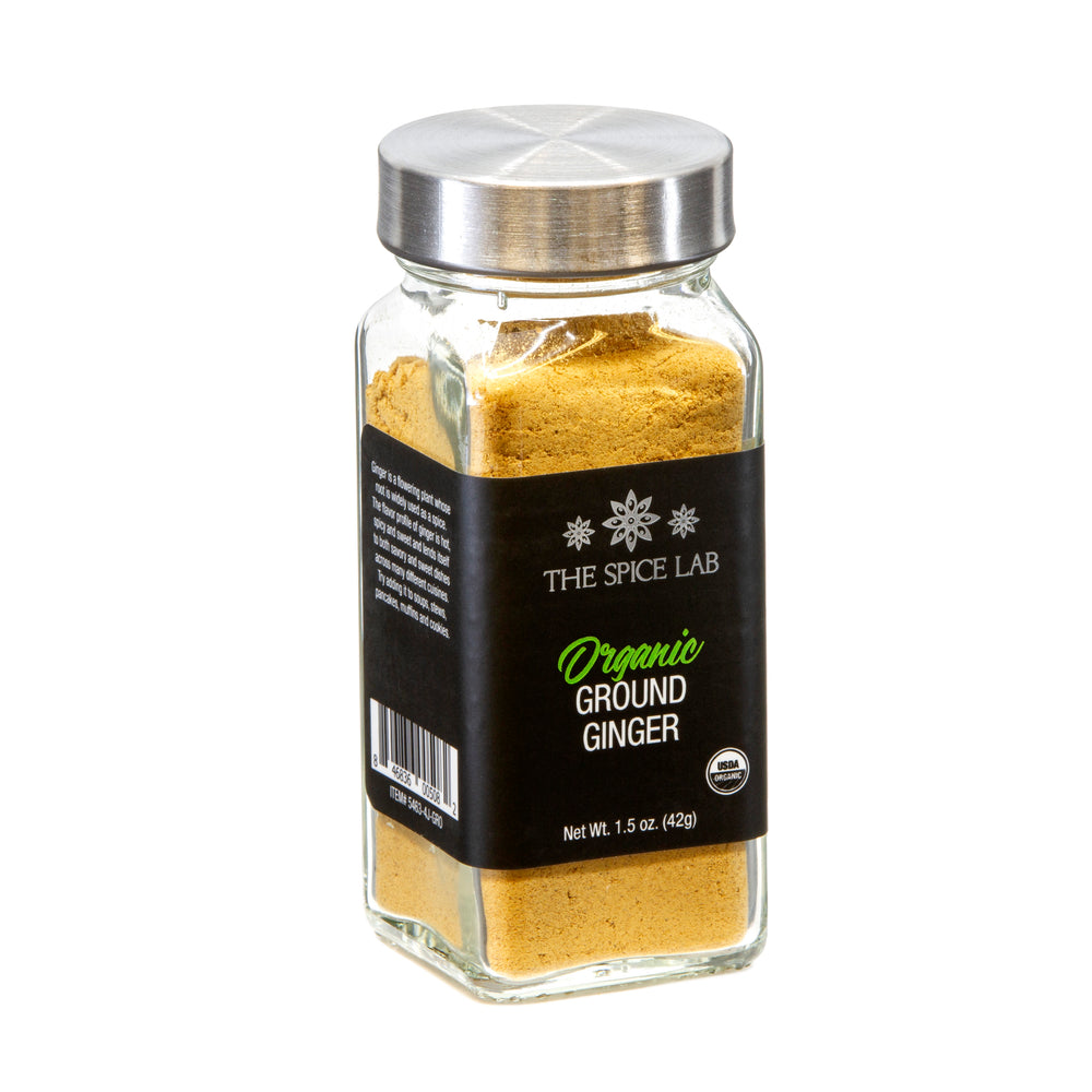 Organic Ground Ginger - 1.5 oz French Jar - 5463