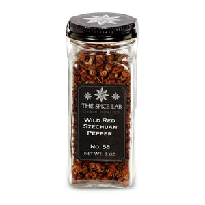 
                  
                    Load image into Gallery viewer, The Spice Lab Wild Red Szechuan Peppercorn - Kosher Gluten-Free Non-GMO All Natural Pepper - 5058
                  
                