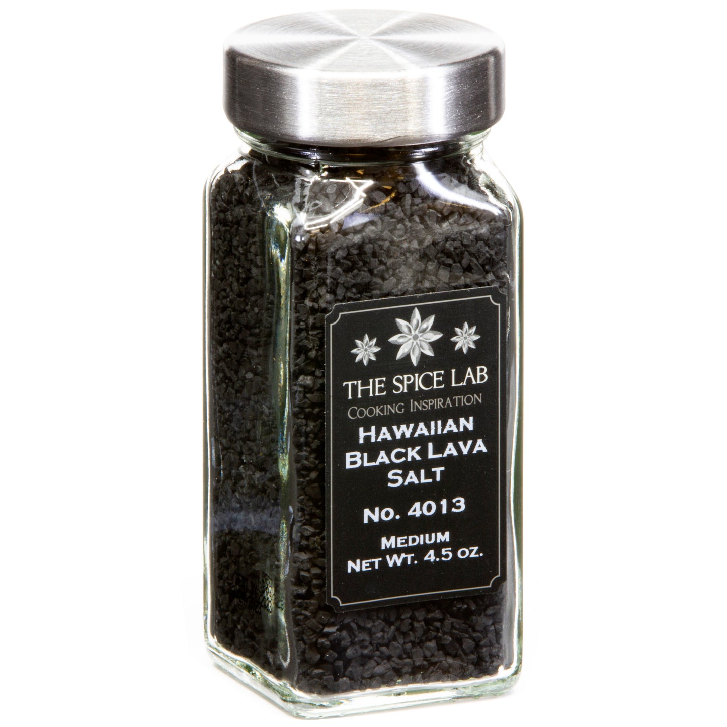 Hawaiian Black Lava Salt (Medium Grain)