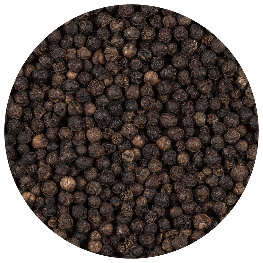 
                      
                        Black Tellicherry Peppercorns (Whole) for Grinder Refill
                      
                    